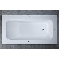 Salini Orlanda Ванна из S-Sense встраиваемая 190x100,4 см, цвет: белый матовый 102014M