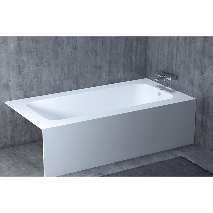 Salini Orlanda Ванна из S-Stone встраиваемая 190x100 см, цвет: белый матовый 102024M