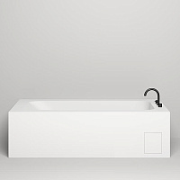 Salini Orlanda Ванна из S-Stone встраиваемая 190x100 см, цвет: белый матовый 102024M