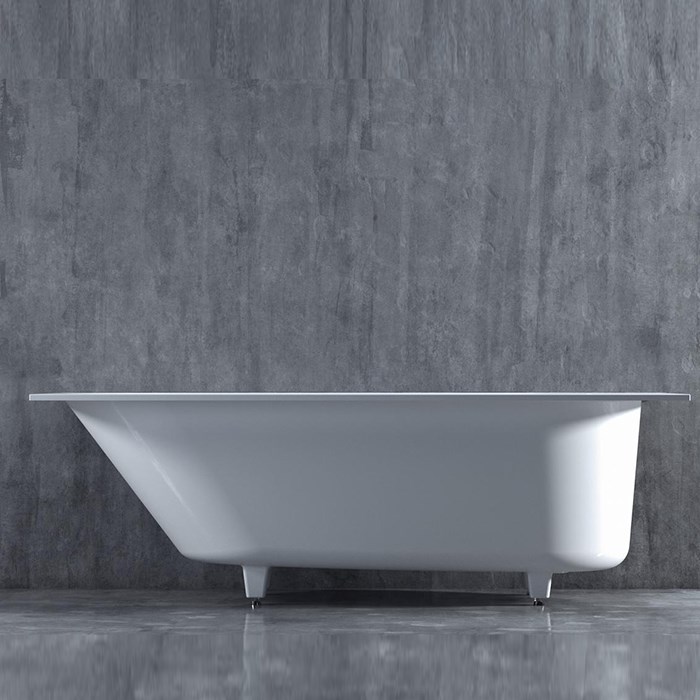 Salini Ornella Ванна S-Sense встраиваемая, прямоугольная, 170х75 см, цвет: белый глянцевый 102311G