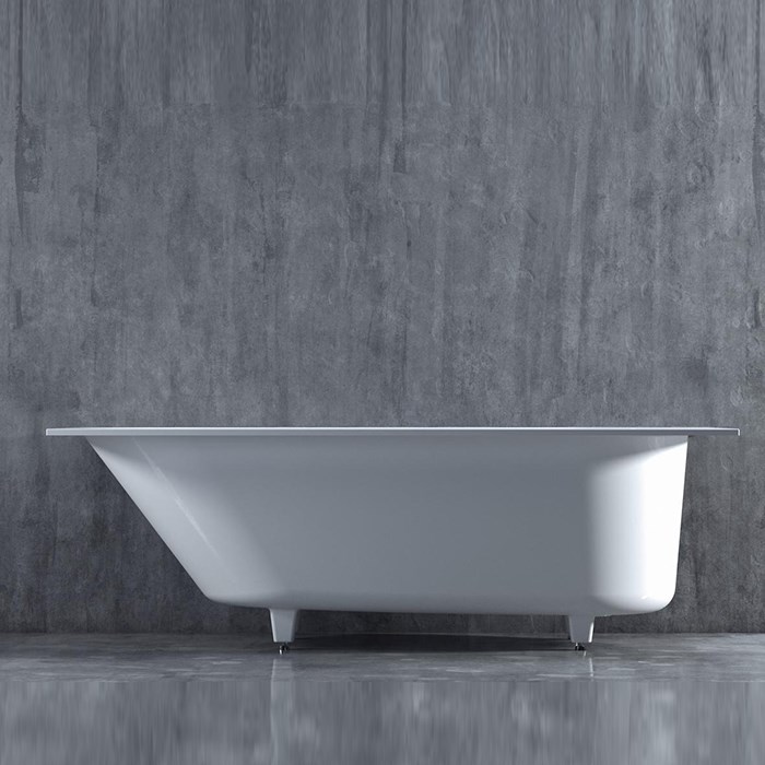 Salini Ornella Ванна из S-Stone встраиваемая 169x74,5 см, цвет: белый матовый 102321M