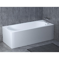 Salini Ornella Ванна из S-Stone встраиваемая 169x74,5 см, цвет: белый матовый 102321M