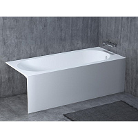 Salini Ornella Ванна из S-Stone встраиваемая 169x74,5 см, цвет: белый матовый 102321M