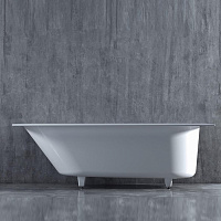 Salini Ornella Kit Ванна из S-Stone встраиваемая 169x74,5 см, цвет: белый матовый 102421M