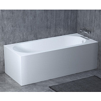 Salini Ornella Kit Ванна из S-Stone встраиваемая 169x74,5 см, цвет: белый матовый 102421M