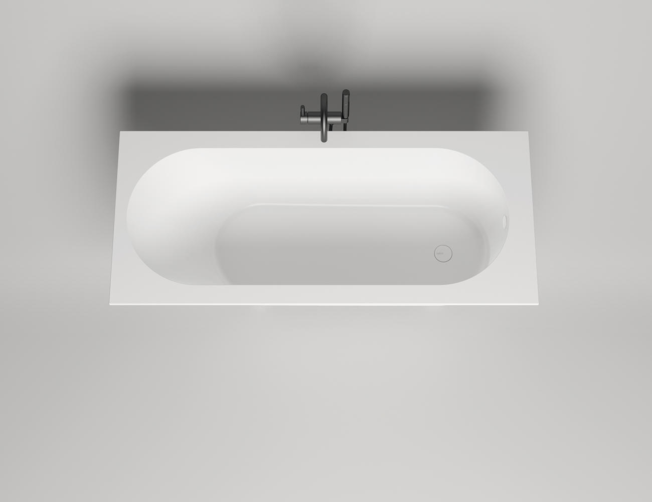 Salini Ornella Kit Ванна из S-Sense встраиваемая 170x75 см, цвет: RAL полностью матовый 102411MF