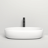 Salini Luce S-Stone Раковина накладная 70х40х15,5h, цвет белый матовый 110721M