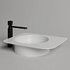 Salini Ninfea 02 S-Stone Раковина накладная 54,5х44,7х12h, цвет белый матовый 110521M