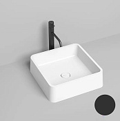 Salini Gloria 02 S-Stone Раковина накладная 42х42х15h, матовый цвет: RAL 1102202MF