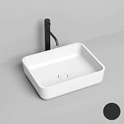 Salini Gloria 09 S-Stone Раковина накладная 48х38х12h, матовый цвет: RAL 1102209MF