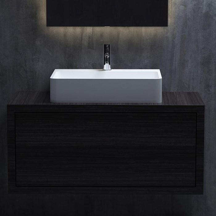 Salini Ottavia S-Stone Раковина накладная 60х45х13,3h, цвет белый матовый 1103201M