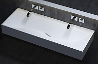 Salini Sonata S-Stone Раковина накладная 120х45х13h, матовый цвет: RAL 1401201MF