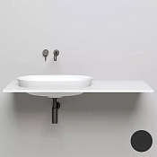 Salini Marea 01 S-Stone Раковина полувстраиваемая 64,5х38,7х16h, черный мат., RAL 1802201MF