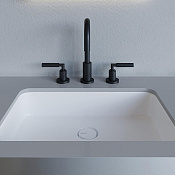 Salini Marea 09 S-Stone Раковина встраиваемая снизу 53х38 см, цвет белый матовый 1802209M