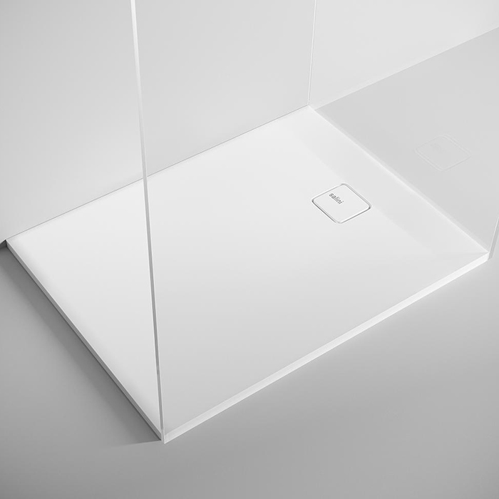 Salini Oasi S-Stone Душевой поддон 120х90х3h, цвет белый матовый 120322M