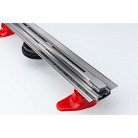 Berges Super Line Желоб для водостока 58х22h, цвет матовый хром 090080