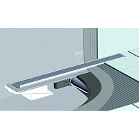 Berges B1 Keramik Желоб для водостока хh, цвет нержавеющая сталь 094017