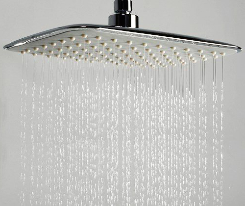 Wasserkraft Верхний душ 25х19хh6,2 см, цвет: хром A031