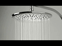 Wasserkraft Верхний душ 25х25хh5,8 см, цвет: хром A030