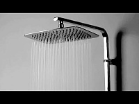 Wasserkraft Верхний душ 30х20хh5,1 см, цвет: хром A069