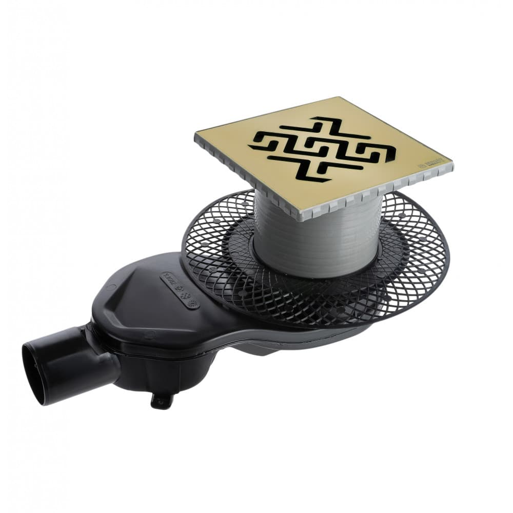 Berges Platz Antik Трап водосток 36,7х15,1h, цвет бронза 094161