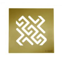 Berges Platz Antik Трап водосток 23,5х30,4h, цвет бронза 094061