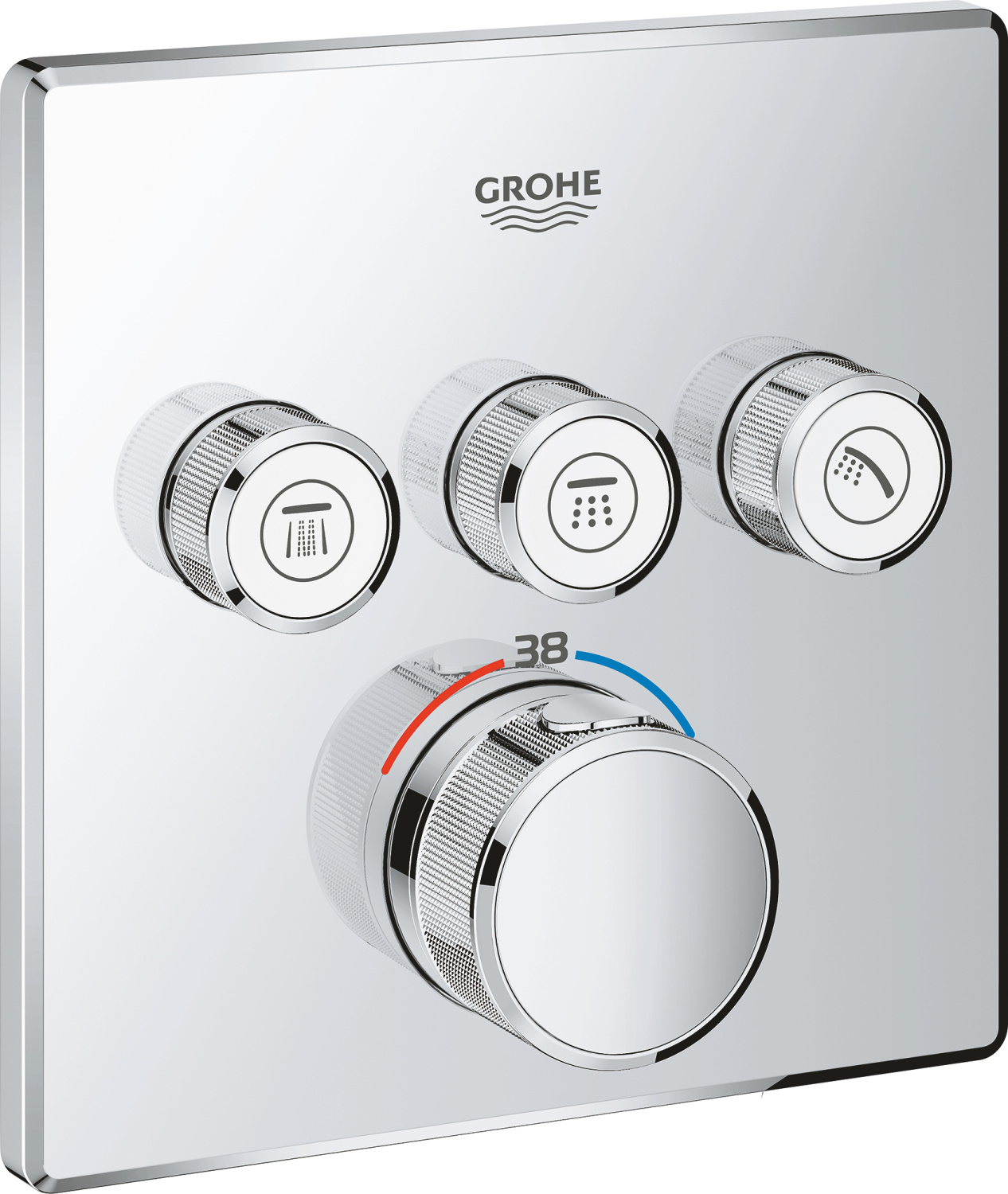 Grohe Grohtherm SmartControl Душевой комплект, цвет: хром глянцевый 34706000