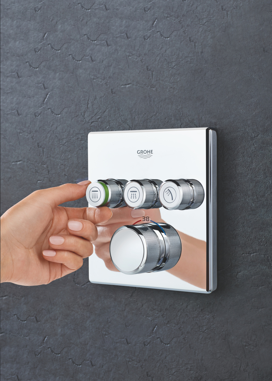 Grohe Grohtherm SmartControl Душевой комплект, цвет: хром глянцевый 34706000