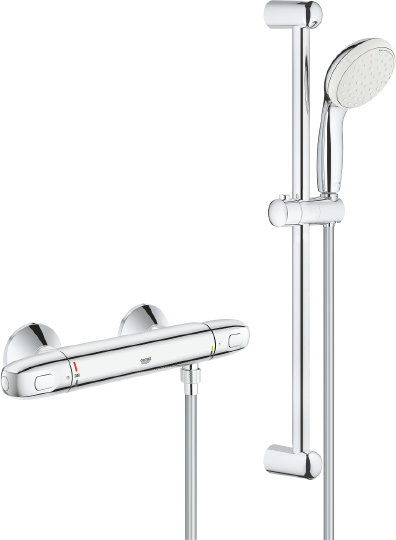 Grohe Grohtherm 1000 Душевой комплект, цвет: хром глянцевый 34151004