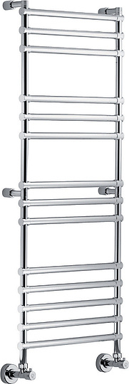 Margaroli Sole 464/14 Полотенцесушитель водяной для ГВС 53,5х138h (int 47), нижнее, цвет: chrome 4644714CRN