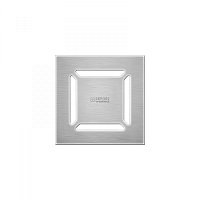 Berges Zentrum Norma Трап водосток 19х21h, цвет матовый хром 090462