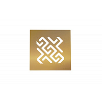 Berges Zentrum Antik Трап водосток 21х15,5h, цвет бронза 094365