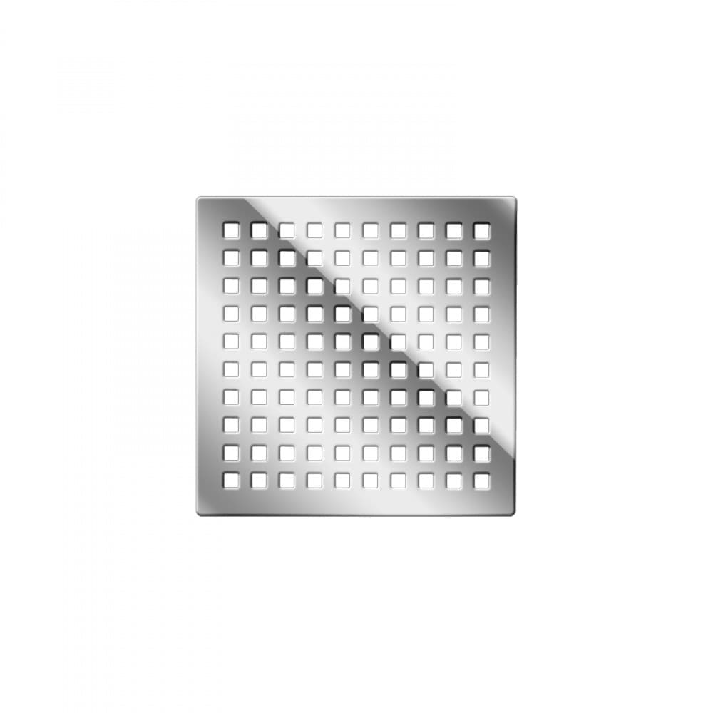 Berges Trend Трап водосток 16,5х7h, цвет хром глянец 091002