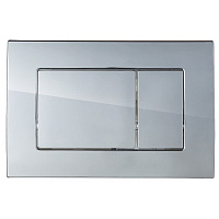 Berges Атом Панель смыва, цвет хром глянец 040331