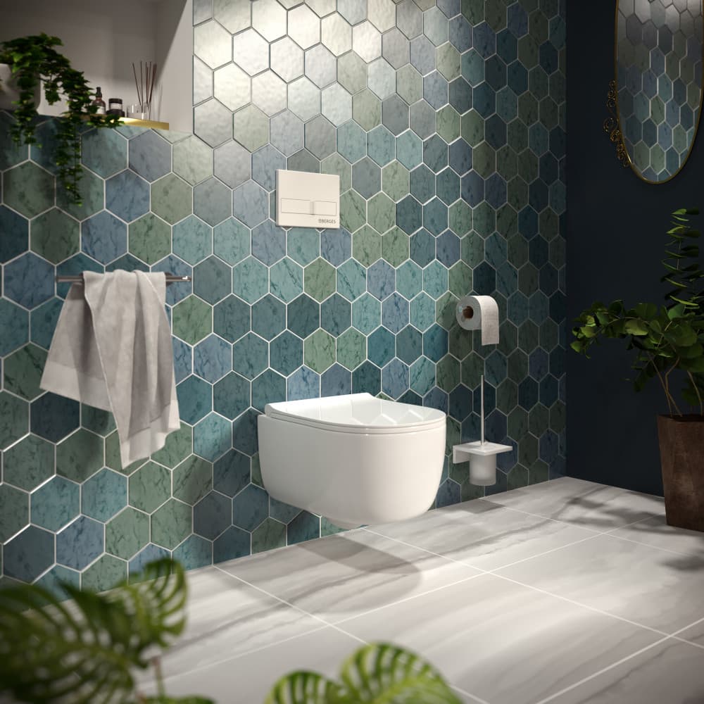 Berges Novum Панель смыва, Soft Touch, цвет белый 040014