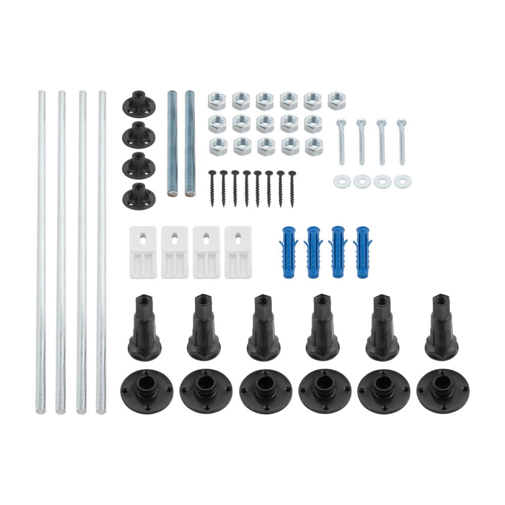 Berges Nelu Ванна акриловая с каркасом 180х80х39h, цвет белый 050023