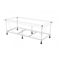 Berges Tari Ванна акриловая с каркасом 180х80х46h, цвет белый 050030