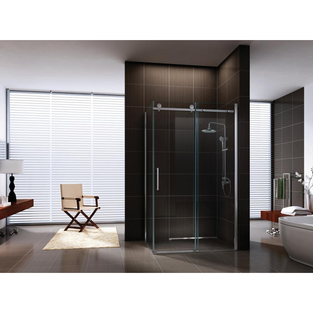 Berges Gelios Душевой уголок 100х195h, цвет хром сильвер 061003