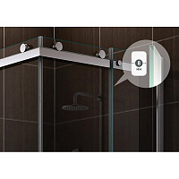 Berges Gelios Душевой уголок 100х195h, цвет хром сильвер 061027