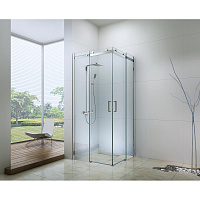 Berges Gelios Душевой уголок 100х195h, цвет хром сильвер 061027