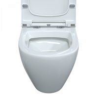 Berges Okus Подвесной унитаз 48х33,5h, с сиденьем, цвет: белый 082127