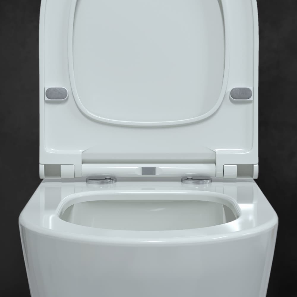 Berges Mascon Подвесной унитаз Rimless 57х37h, цвет белый 082128