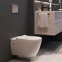 Berges Mascon Подвесной унитаз Rimless 57х37h, цвет белый 082128