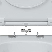 Berges Mascon Подвесной унитаз Rimless 57х37h, цвет белый 082128