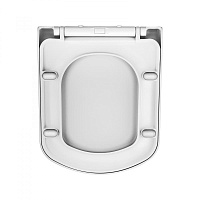 Berges Dama SO Крышка-сиденье с микролифтом 44х5h, цвет белый 017203