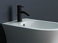 Ceramicanova Star Биде напольное 36х55 см, c переливом, цвет: белый глянцевый CN1906