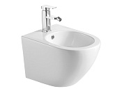 Ceramicanova Forma Биде подвесное 37х48 см, c переливом, цвет: белый глянцевый CN3010