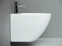 Ceramicanova Metropol Биде подвесное 37х49 см, c переливом, цвет: белый глянцевый CN4003