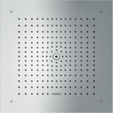 Hansgrohe Raindance E Верхний душ встраиваемый в потолок 40 см, 1 вид струи, цвет: хром 26252000