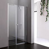 Cezares Elena Душевая дверь распашная 102x195h см, стекло рифленное 6 мм, цвет: хром ELENA-W-B-11-30+70-P-Cr-R